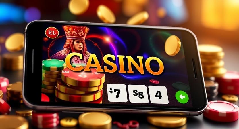 JILIGM mobile casino app interface